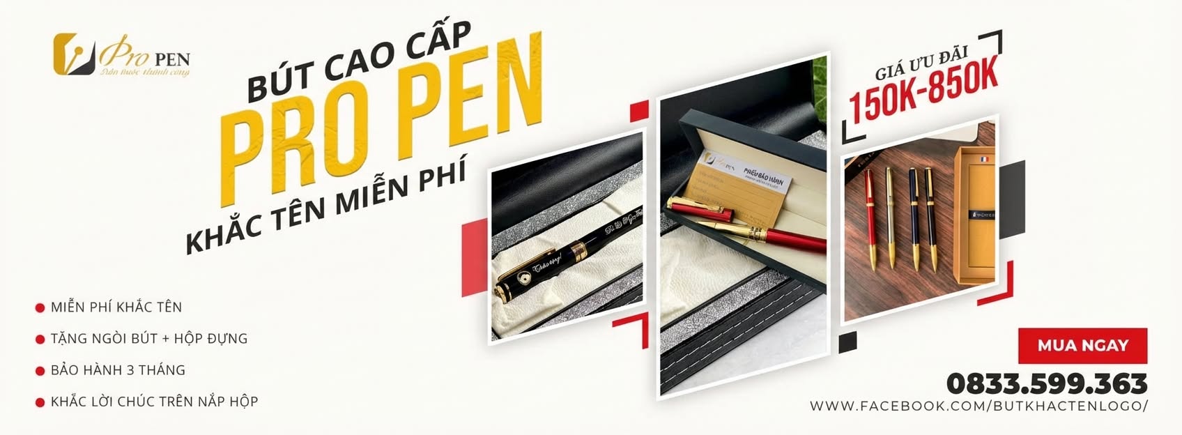 Các mẫu bút cao cấp ProPEN dành cho quà tặng doanh nghiệp